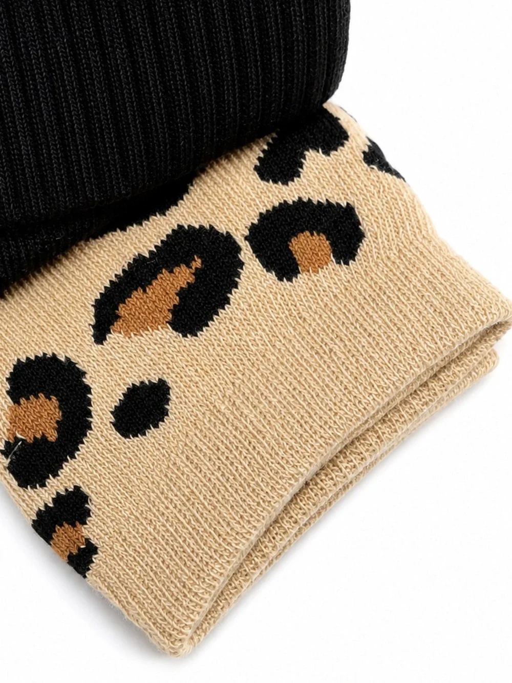 Wecycle Leopard Print Ankle Socks 3-Pair Pack NWT Recycled Yarn